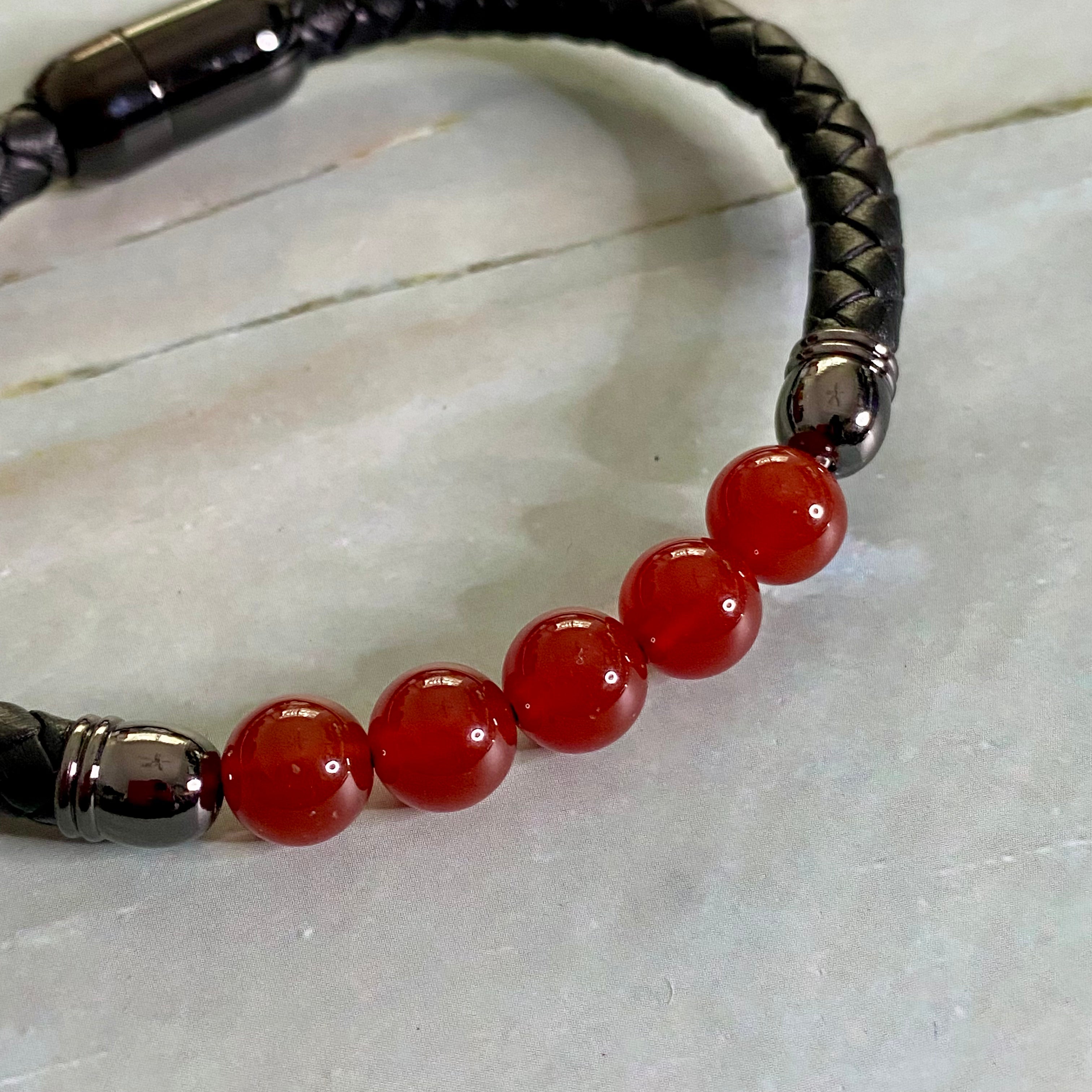 The Catalyst Leather Bracelet